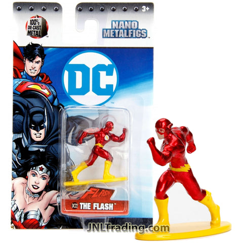 Jada Toys DC Comics Nano Metalfigs Series 2 Inch Tall Die Cast Metal Figure - DC22 THE FLASH