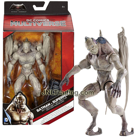 Mattel Year 2015 DC Comics Multiverse Batman v Superman Series 7 Inch Tall Figure - BAT CREATURE with Batman's Grapnel Blaster Replica Part #7