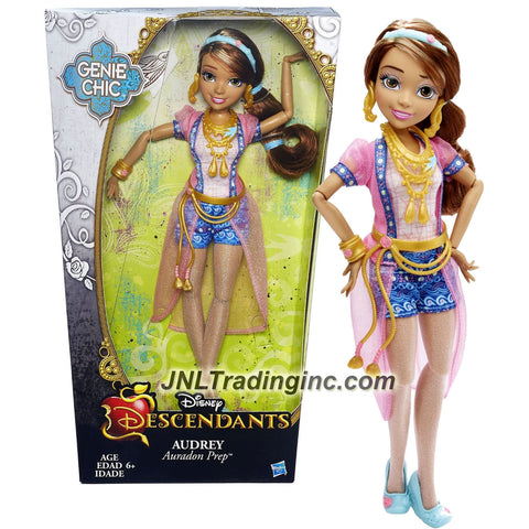 Hasbro Year 2015 Disney Descendants Genie Chic Series 12 Inch Doll - Auradon Prep AUDREY with Earrings and Choker Necklace