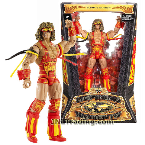 World Wrestling Entertainment WWE Year 2015 Defining Moments Series 7 Inch Tall Figure - ULTIMATE WARRIOR with Removable Sunglasses