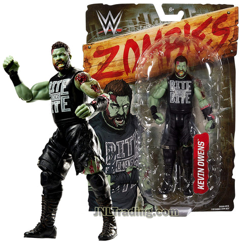 World Wrestling Entertainment Year 2016 WWE Zombies Series 7 Inch Tall Figure - Zombified KEVIN OWENS