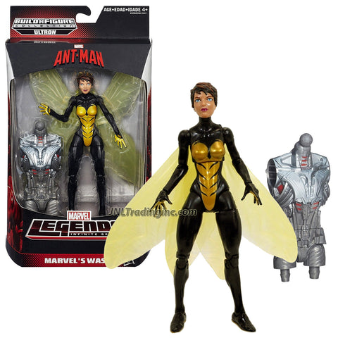 Hasbro Year 2015 Marvel Legends Infinite Ultron Series 6" Tall Action Figure - MARVEL'S WASP with Ultron's Abdomen
