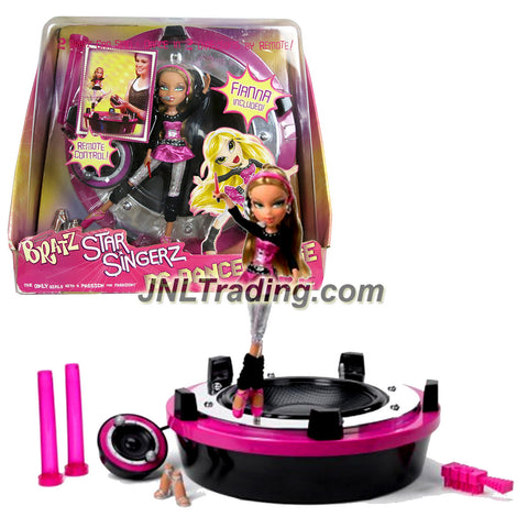 MGA Entertainment Bratz Star Singerz Remote Control RC Dance Stage Set with Real Lights & Sounds Plus Fianna Doll with Extra Shoes and Hairbrush