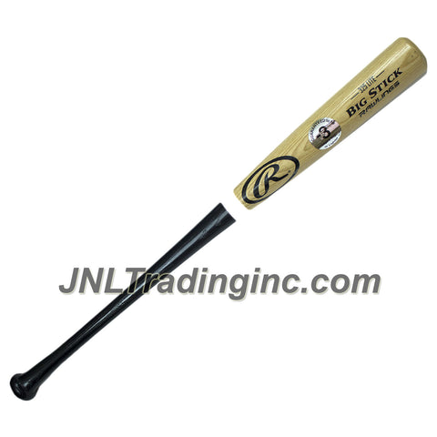 Rawlings Adult Wood Baseball Bat - BIG STICK 325 LITE, 2-1/2" Diameter, Ash Wood, 31/32" Adult Handle, Drop: -3, Length: 33"