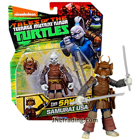 Year 2017 Tales of the Teenage Mutant Ninja Turtles TMNT Series 5 Inch Tall Figure - SAMURAI USAGI with Helmet and Katana Swords