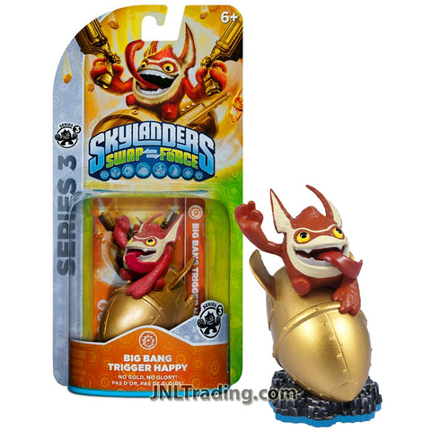 Activision Skylanders Swap Force Series 3 Inch Figure : No Gold, No Glory! BIG BANG TRIGGER HAPPY