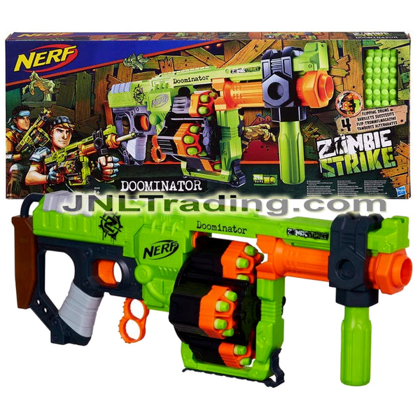 NERF Zombie Strike Series DOOMINATOR Blaster with Rotating Drums