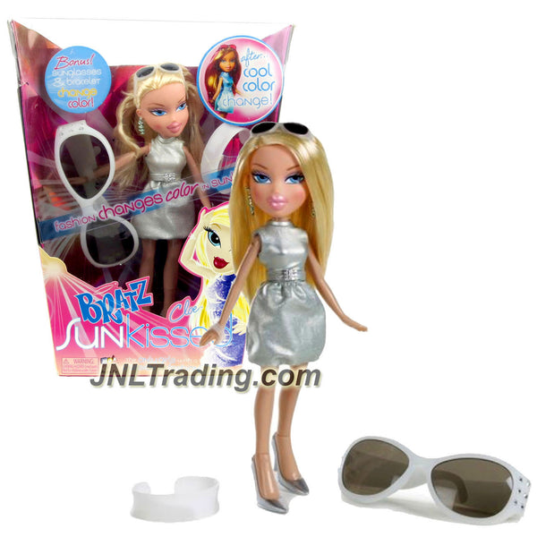 MGA Entertainment Bratz Sunkissed Series 10 Inch Doll - CLOE in Dress that  Change Color in Sunlight & Sunglasses Plus Sunglasses & Bracelet for You