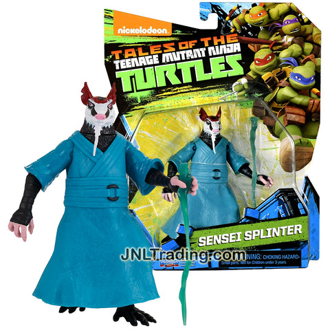 Playmates Year 2017 Tales of the Teenage Mutant Ninja Turtles TMNT Series 5 Inch Tall Figure - SENSEI SPLINTER with Walking Stick