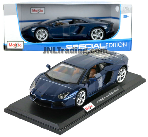 Maisto Special Edition Series 1:18 Scale Die Cast Car - Navy Blue