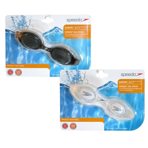 Speedo Junior Sea Spray Swimming Goggles ages 6 14 UV FREE Swim Goggle JNL Trading
