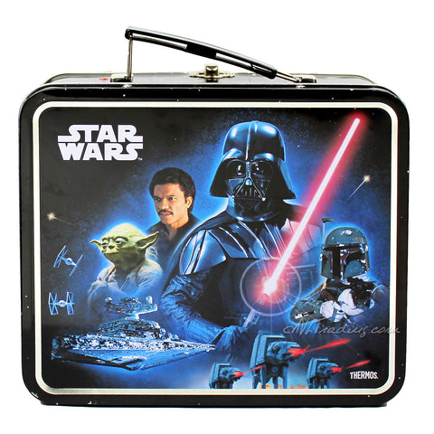 Thermos Metal Classic Disney STAR WARS TIN Lunch BOX Collector Collection
