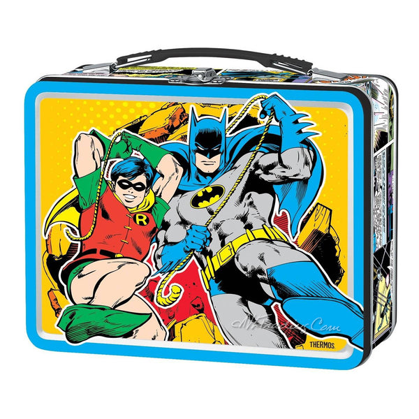 Thermos Metal DC Batman Robin Batgirl TIN Lunch BOX Collector Classic – JNL  Trading