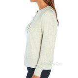 Gap Comfortable Women soft French terry Henley Sweatshirt