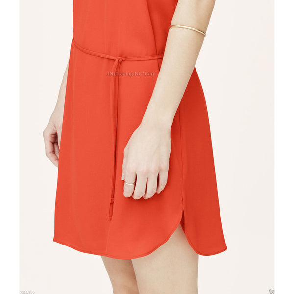 Ann Taylor LOFT Flattering Shirttail Tank Summer Dress Lovely Burning JNL Trading Ann Taylor LOFT Flattering Shirttail Tank Summer Dress Lovely Burning JNL Trading