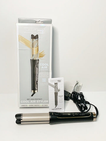 INFINITIPRO BY CONAIR Cool Air Curling Iron Long Lasting Curls & Waves (OPEN BOX)