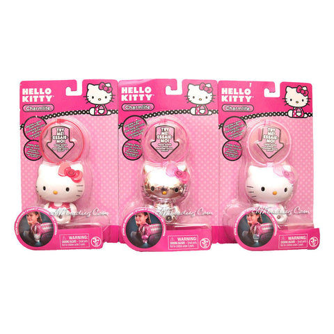 Sanrio HELLO KITTY Charmlite Sparkle 'n Glow Charm Lite Light up Character