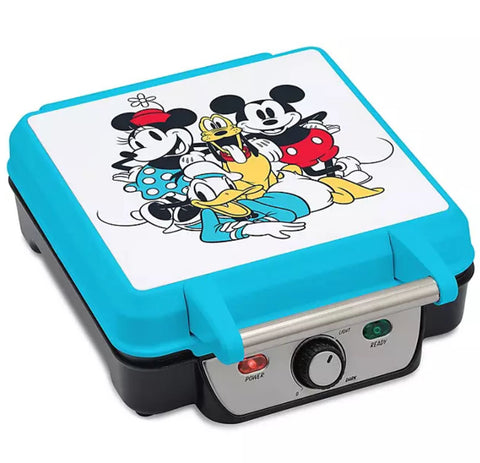 Disney Mickey & Friends 4 Character Waffles Maker Nonstick Cooking Plates