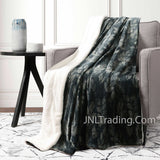 Life Comfort Ultimate Faux Fur Throw 60x70" Thick and Warm Soft Cozy Blanket