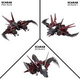 Snap Ships Build to Battle SCARAB KLAW Interceptor 3 Builds in 1