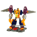 Year 2006 Transformers Titanium Die-Cast Series 6 Inch Tall Triple Changer Figure - Autobot OPTIMAL OPTIMUS with Display Base (Spaceship, Gorilla)