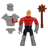 Year 2015 Mega Bloks Assassins Creed Series Micro Figure CNG89 - HEAVY BORGIA SOLDIER with Detachable Armor, Halberd, Battle Axe, Morning Star and Weapon Rack