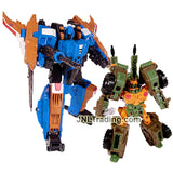 Year 2008 Transformers Universe G1 Series Exclusive 2 Pack Figure Set - AUTOBOT AMBUSH with Deluxe Class ROADBUSTER, Voyager Class DIRGE and Comic