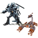 Year 2007 Transformers Movie Series 2 Pack Figure Set - DECEPTICON DESERT ATTACK with Voyager BLACKOUT, Mini Scorponok and Deluxe SCORPONOK