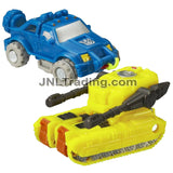Year 2005 Transformers Cybertron Series 2 Pack Mini-Con Class 2.5 Inch Tall Figure - PAYLOAD (Pick-Up Truck) Vs ASCENTOR (Battle Tank)