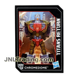 Year 2015 Transformers Titans Return Series 5.5 Inch Tall Figure - AUTOBOT STYLOR & CHROMEDOME with Blasters and Card (Sports Car)