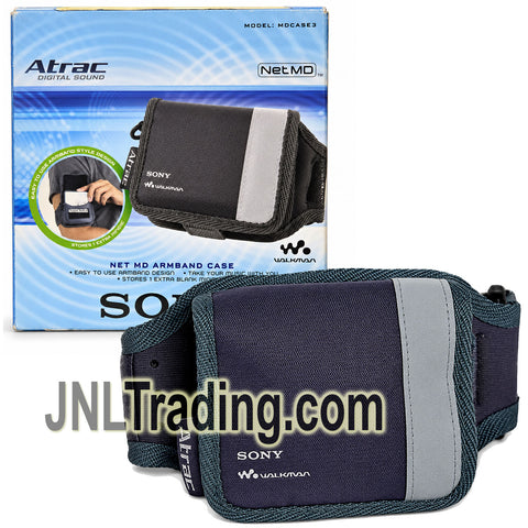 Year 2003 Sony Walkman Atrac Net MD MDCASE3 Portable MiniDisc Armband Carrying Case