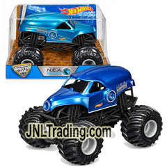 Year 2016 Hot Wheels Monster Jam 1:24 Die-Cast Metal Truck Blue