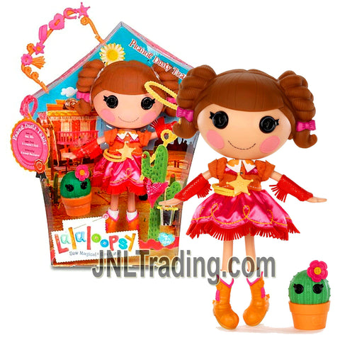 Lalaloopsy Sew Magical! Sew Cute! 12 Inch Tall Button Doll - Prairie Dusty Trails with Plant Cactus Plus Bonus Poster Inside