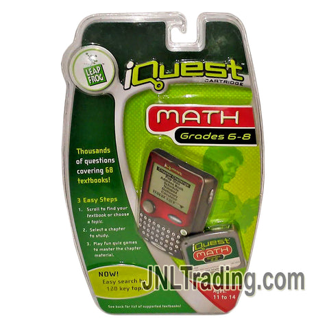 Leap Frog iQuest Cartridge Grade 6 - 8 Math Age: 11 - 14