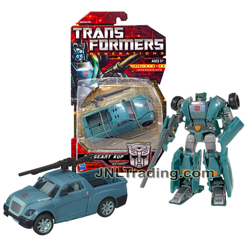 Year 2010 Transformers Generations Series Deluxe Class 6 Inch Tall Figure - Autobot SERGEANT KUP with Laser Musket (Pick-Up Truck)