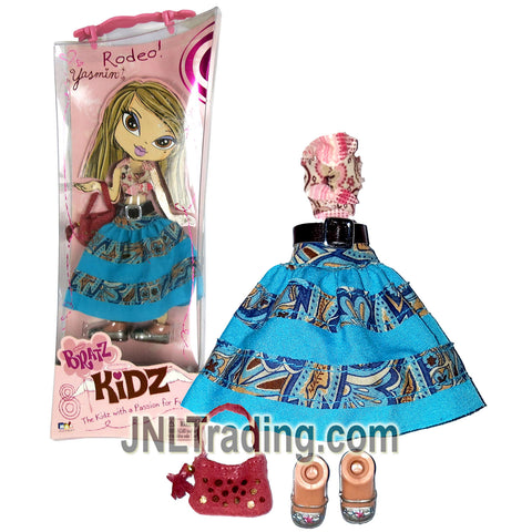 MGA Entertainment Bratz Kidz Series Rodeo Fashion Pack with Sleeveless Tops, Blue Skirt, Purse and Shoes (Doll Sold Separately)