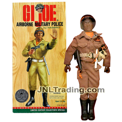 Year 1996 GI JOE Classic Collection Series 12 Inch Tall Figure - AIRBORNE MILITARY POLICE (African American) with Weapons and Accessories