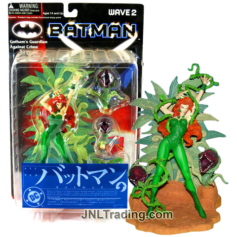 Yamato DC Comics Wave 2 Batman Gotham's Guardian Against Crime 6 Inch Tall Figure - POISON IVY with Venus Fly Traps, Vines and Flower Garden Base