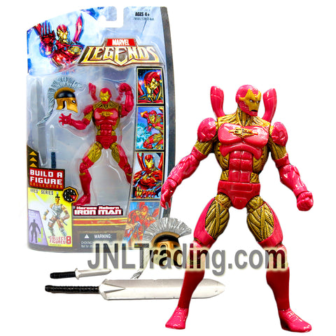 avengers legends gear iron man helmet figure Year 2008 Marvel Legends Exclusive Build A Figure Ares Series 6 Inch F – JNL Trading