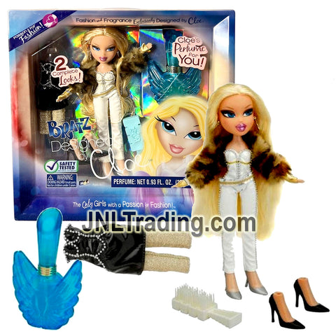 MGA Entertainment Bratz Passion 4 Fashion Series 10 Inch Doll Set - CLOE with 2 Outfits, Blue Hairbrush and Fragrance Exclusively Designed By Cloe