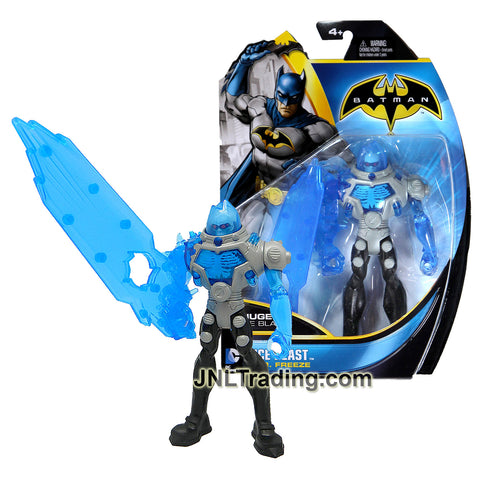 Year 2012 DC Comics Batman Animated Series 7 Inch Tall Action Figure - ICE BLAST MR. FREEZE with Removable Helmet and Huge Ice Blade