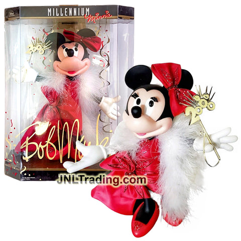 Year 1999 Disney Limited Edition 11 Inch Collector Doll - MILLENNIUM MINNIE with Wand