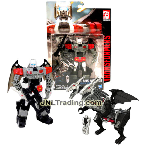 Year 2016 Transformers Titans Return Deluxe Class 5.5 Inch Tall Figure - DABURU and AUTOBOT TWINFERNO with Blasters and Card (Two Head Dragon)