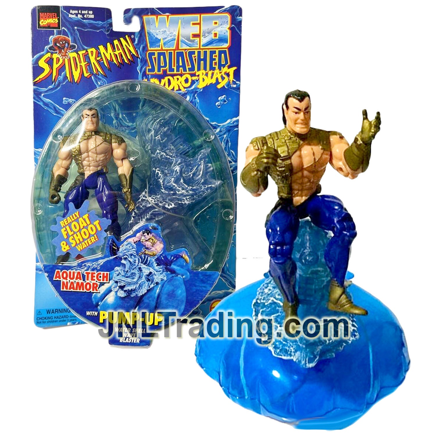 Year 2006 The Amazing Spider-Man Web Splashers Series 5 Inch