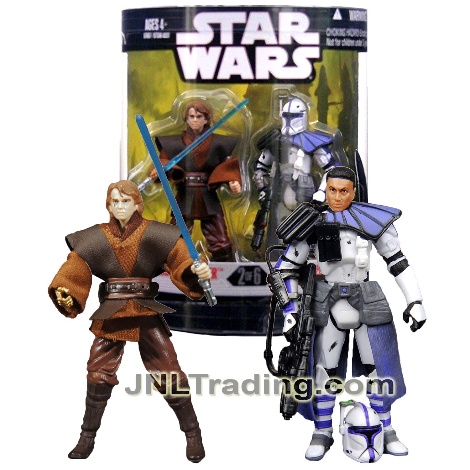 Year 2007 Star Wars Order 66 Exclusive 2 Pack 4 Inch Figure