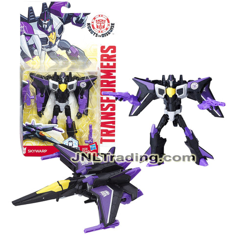 Year 2016 Transformer Robots In Disguise Combiner Force Series Warrior Class 5.5 Inch Tall Figure - SKYWARP with Blasters (Fighter Jet)