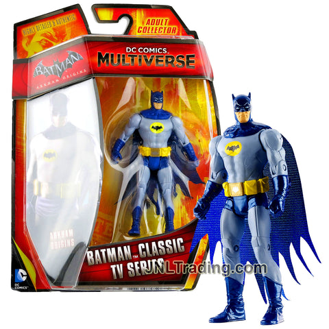Mattel DC Comics Multiverse Batman Arkham Origins Series 4" Tall Figure - BATMAN Classic TV Series (CDW50)