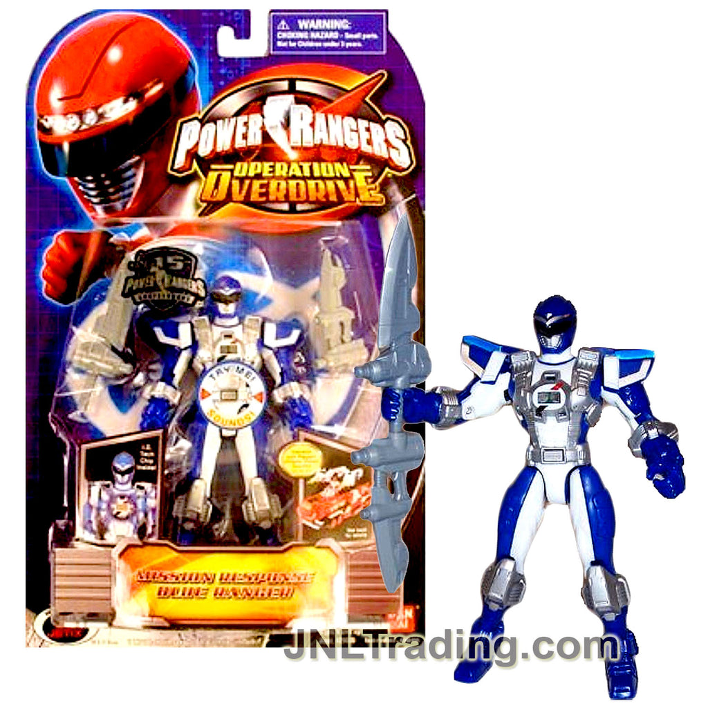 Year 2007 Power Rangers Operation Overdrive Series 6 Inch Tall Figure ...