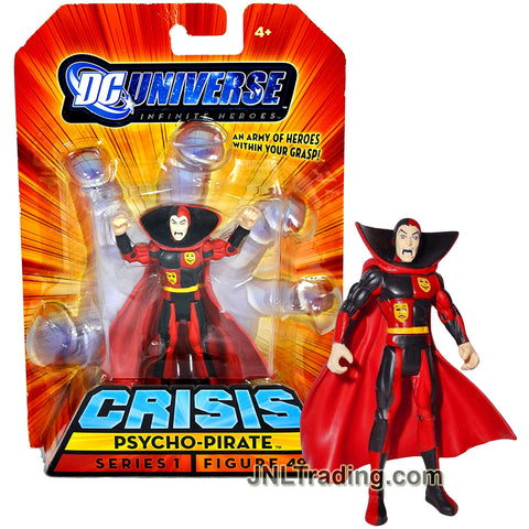 Year 2009 DC Universe Series 1 Infinite Heroes Crisis 4 Inch Tall Figure # 49 - Villain PSYCHO-PIRATE