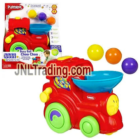 Year 2006 Playskool Busy Basics BUSY BALL CHOO CHOO with Fun Tunes and Sound FX